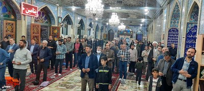 یادواره شهدای والامقام مدافع حرم محمد قنبریان و محمدحسین حمزه- بیست و هفتم فروردین‌ماه ۱۴۰۲ امامزاده یحیی (ع) شهرستان سمنان
