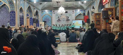 یادواره شهدای والامقام مدافع حرم محمد قنبریان و محمدحسین حمزه- بیست و هفتم فروردینماه ۱۴۰۲ امامزاده یحیی (ع) شهرستان سمنان