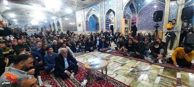 یادواره شهدای والامقام مدافع حرم محمد قنبریان و محمدحسین حمزه- بیست و هفتم فروردینماه ۱۴۰۲ امامزاده یحیی (ع) شهرستان سمنان