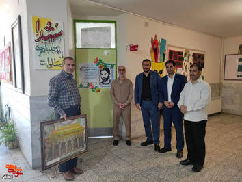 تجلیل رئیس بنیاد شهید شهرستان شاهرود از معلمان مدارس شاهد- شانزدهم اردیبهشت‌ماه ۱۴۰۲ شهرستان شاهرود