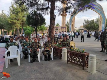 مراسم گلباران قبور مطهر شهدا به مناسبت سالروز فتح خرمشهر- چهارم خردادماه ۱۴۰۲ گلزار شهدای شهرک امام خمینی (ره) شهرستان شاهرود