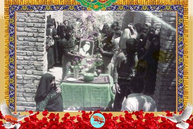 تصاویر مراسم تشییع پیکر شهید محمدرضا گیلوری- خرداد ۱۳۶۲ روستای کهن‌آباد شهرستان گرمسار