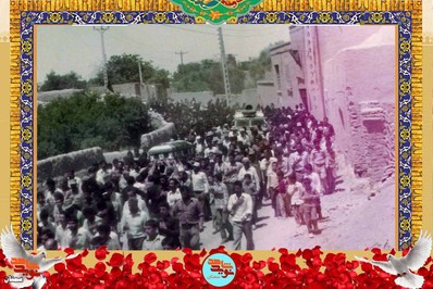 تصاویر مراسم تشییع پیکر شهید محمدرضا گیلوری- خرداد ۱۳۶۲ روستای کهن‌آباد شهرستان گرمسار