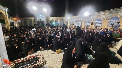 مراسم سالگرد شهادت شهید اقتدار دفاعی مهندس محمد عبدوس- هجدهم خرداد ۱۴۰۲ گلزار شهدای امامزاده اشرف (ع) شهرستان سمنان