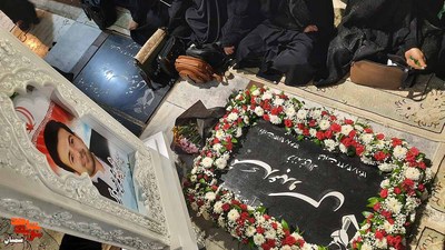 مراسم سالگرد شهادت شهید اقتدار دفاعی مهندس محمد عبدوس- هجدهم خرداد ۱۴۰۲ گلزار شهدای امامزاده اشرف (ع) شهرستان سمنان