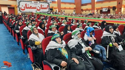 مراسم سراسری جهاد و مقاومت از دیروز تا امروز- بیست و نهم شهریور ۱۴۰۲ سالن همایش‌های هلال احمر شهرستان سمنان