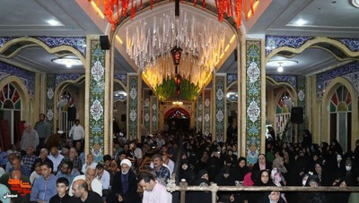 نخستین سالگرد شهادت شهید مدافع امنیت محمدحسین سروریراد و یادواره شهدای طلاب و روحانی- دوم مهرماه ۱۴۰۲ گلزار شهدای شهرستان گرمسار