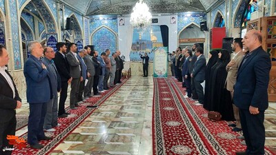 گلباران گلزار شهدا- بیست و چهارم آبان ۱۴۰۲ گلزار شهدای امامزاده یحیی (ع) شهرستان سمنان