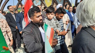 اجتماع ضد صهیونیستی سمنانی‌ها برای حمایت از مردم مظلوم غزه- بیست و هفتم آبان ۱۴۰۲ معراج شهدا