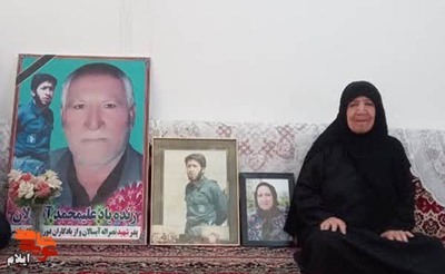 مادر شهید والامقام نصراله آبسالان