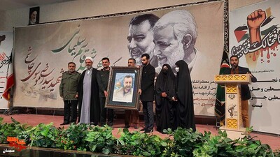 مراسم چهارمین سالگرد شهادت حاج قاسم سلیمانی و بزرگداشت شهید سید رضی موسوی- دوازدهم دیماه ۱۴۰۲ حسینیه شهدای گمنام سپاه استان سمنان