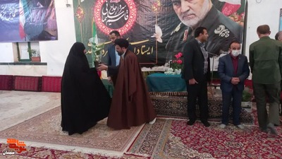 آیین تجلیل از مادران معزز شهدا- چهاردهم دی‌ماه ۱۴۰۲ گلزار شهدای شهر بسطام