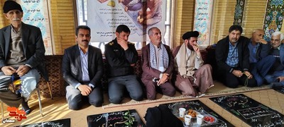یادواره شهدای کربلای پنج- بیست و سوم دی‌ماه ۱۴۰۲ گلزار شهدای شهرستان گرمسار