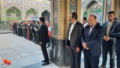 تجدید میثاق با آرمانهای والای شهدا- دوازدهم بهمنماه ۱۴۰۲ گلزار شهدای امامزاده یحیی(ع) شهرستان سمنان