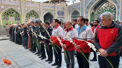 تجدید میثاق با آرمانهای والای شهدا- دوازدهم بهمنماه ۱۴۰۲ گلزار شهدای امامزاده یحیی(ع) شهرستان سمنان