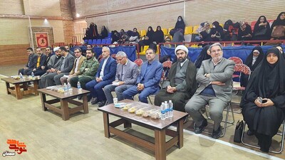 مراسم افتتاحیه مسابقات فرهنگی و ورزشی دانشآموزان مدارس شاهد استان سمنان- دوازدهم بهمنماه ۱۴۰۲ سال شهید صحافی شهرستان سمنان