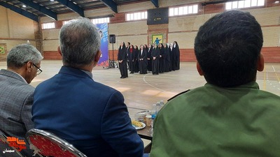 مراسم افتتاحیه مسابقات فرهنگی و ورزشی دانش‌آموزان مدارس شاهد استان سمنان- دوازدهم بهمن‌ماه ۱۴۰۲ سال شهید صحافی شهرستان سمنان