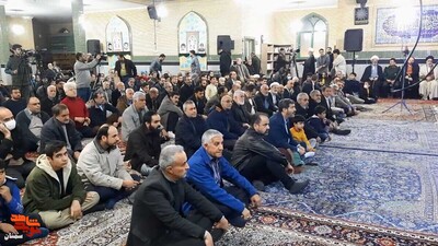 یادواره شهدای مسجد پنج تن و چهلمین روز شهدای حادثه تروریستی کرمان- بیستم بهمن‌ماه ۱۴۰۲ مسجد پنج تن آل عبای شهرستان سمنان