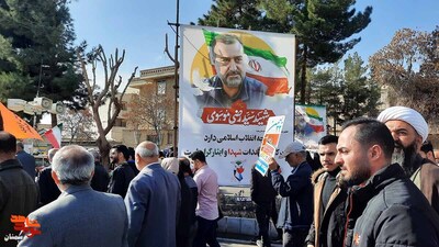 حماسه مردم انقلابی سمنان در راهپیمایی ۲۲ بهمن ۱۴۰۲