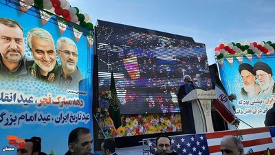 حماسه مردم انقلابی سمنان در راهپیمایی ۲۲ بهمن ۱۴۰۲