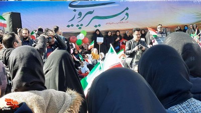 حماسه مردم انقلابی سمنان در راهپیمایی ۲۲ بهمن ۱۴۰۲