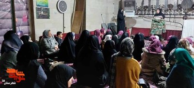 نمایش مسجدی «رهروان شهدا» در حسینیه حضرت ابوالفضل(ع) واقع در شهرک قائمیه شهرستان اسلامشهر