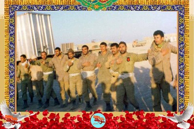 نفر دوم از راست شهید یوسف پریمی