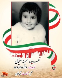 شهیده تهمینه سلیمانی در سال 1365 در خانواده ای مذهبی و فقیر در شهرستان آبدانان متولد شد شهید از همان دوران کودکی دوست داشتنی بود و همه او را دوست می داشتند تا اینکه در مورخه 66/12/26 بعلت بمباران هوایی هواپیماهای بعثی عراق شهرستان آبدانان مورد هجوم قرار گرفت و وی و چندین تن دیگر از خانوده اش بنام های زهرا و فاطمه سلیمانی شربت شهادت را نوشیدند.