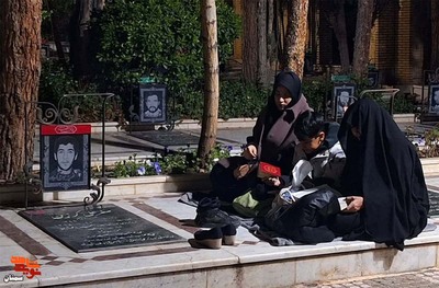 مراسم شب قدر- چهاردهم فروردین ۱۴۰۳ گلزار شهدای شهرستان شاهرود