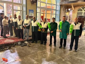 محفل ذکر رضوی و گرامیداشت شهدای خدمت- هشتم خرداد ۱۴۰۳ حسینیه مدرسه قلعه شهرستان شاهرود