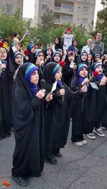 کاروان نوجوانان در شادپیمایی عید غدیر به نیابت از شهدا- پنجم تیرماه ۱۴۰۳ میدان کوثر تا میدان امام علی(ع) شهرستان سمنان
