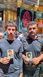 تصاویری از پویش «هر قدم به نیابت از شهدا» در پیاده‌روی اربعین حسینی ۱۴۰۳