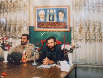 معاون سپاه سوریه و لبنان سردار عابدی 
در بعلبک لبنان