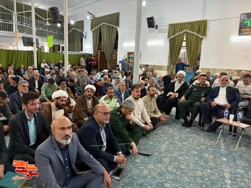 مراسم اولین سالگرد شهادت شهدای خدمت- هجدهم اردیبهشت ۱۴۰۴ مسجد جامع شهرستان دامغان