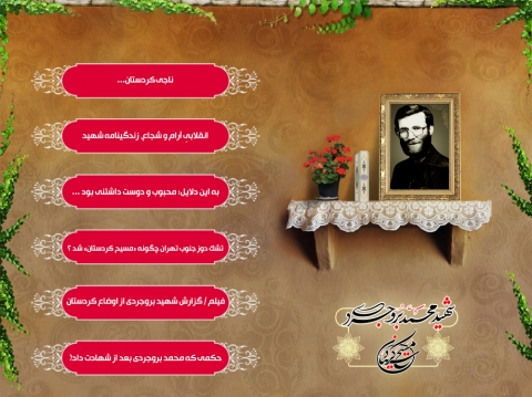 ویژه نامه شهید محمد بروجردی