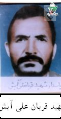شهید قربان علی آئیش